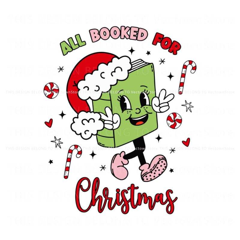 cute-all-booked-for-christmas-svg