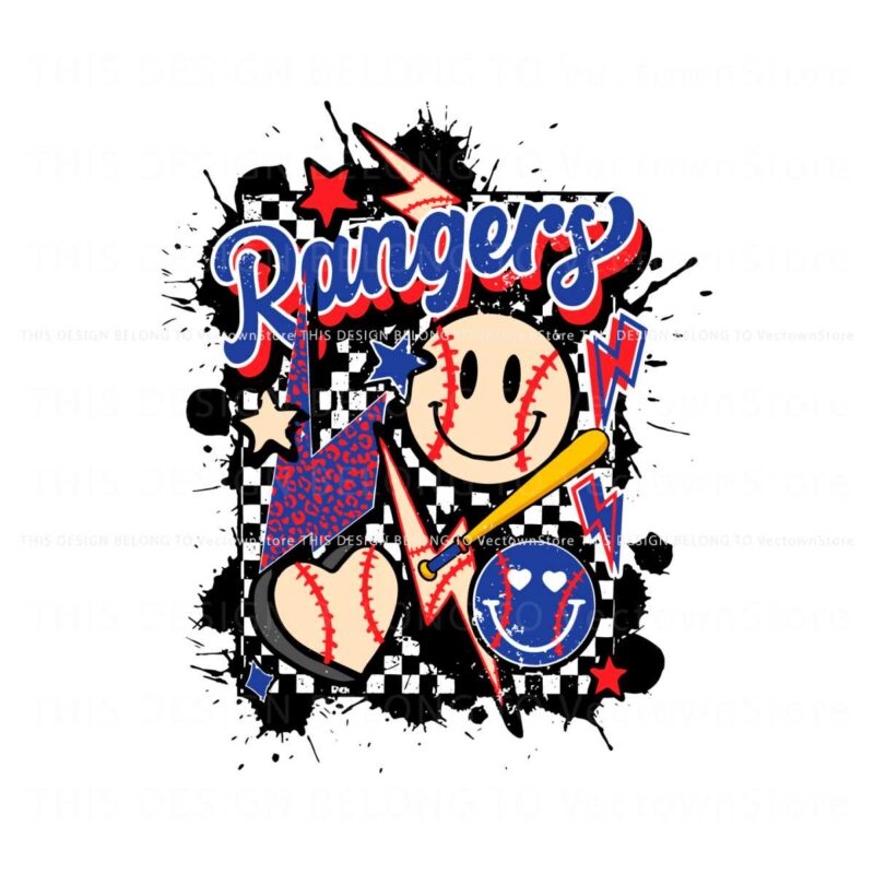 retro-rangers-baseball-svg-cricut-digital-download