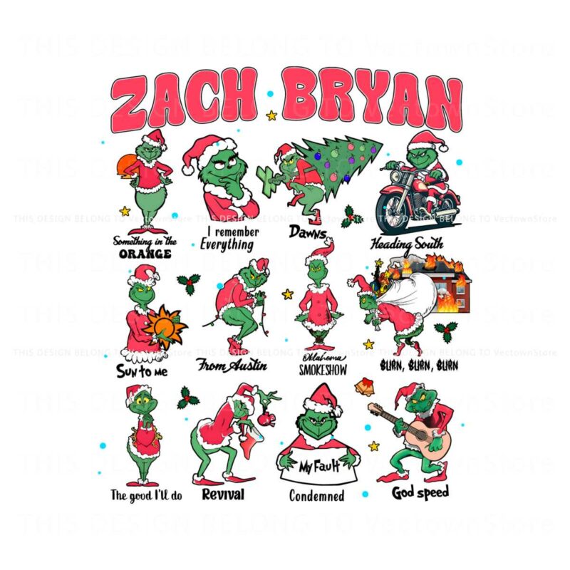 funny-grinch-zach-bryan-christmas-albums-png