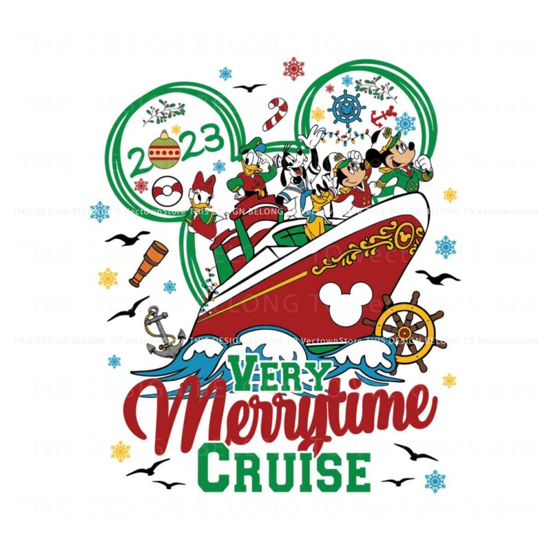 very-merrytime-cruise-mickey-and-friend-christmas-svg