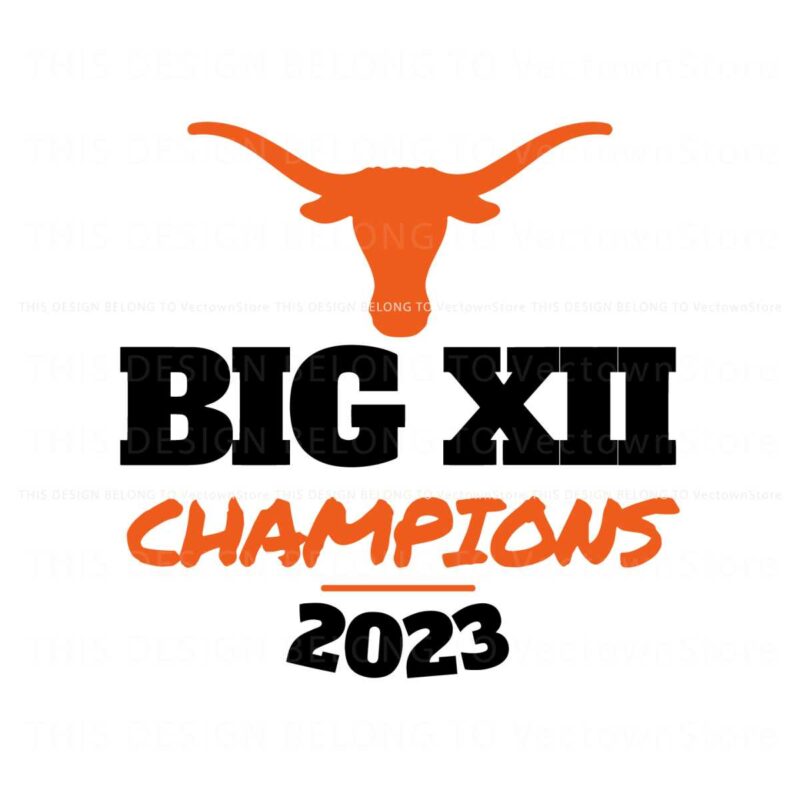 texas-longhorn-big-12-conference-champions-svg