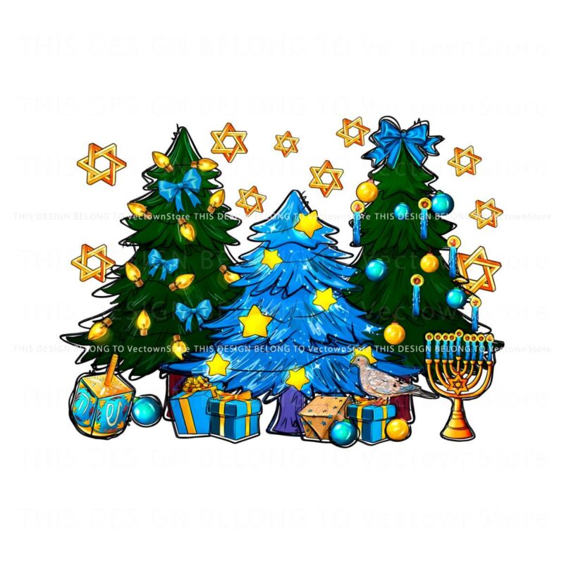 hanukkah-jewish-christmas-tree-png