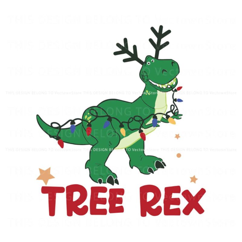 tree-rex-christmas-toy-story-svg