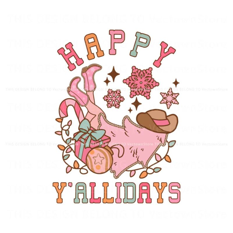 happy-yallidays-western-christmas-svg