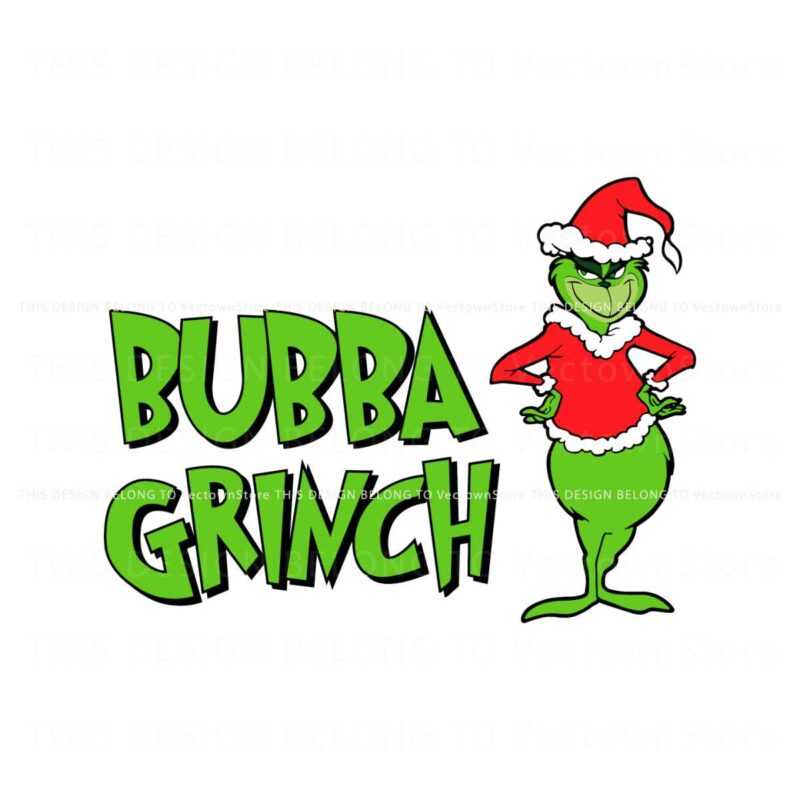 bubba-grinch-retro-santa-svg