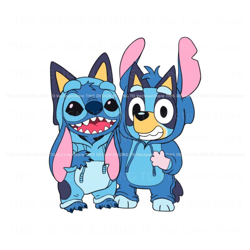 funny-bluey-stitch-vibe-christmas-svg