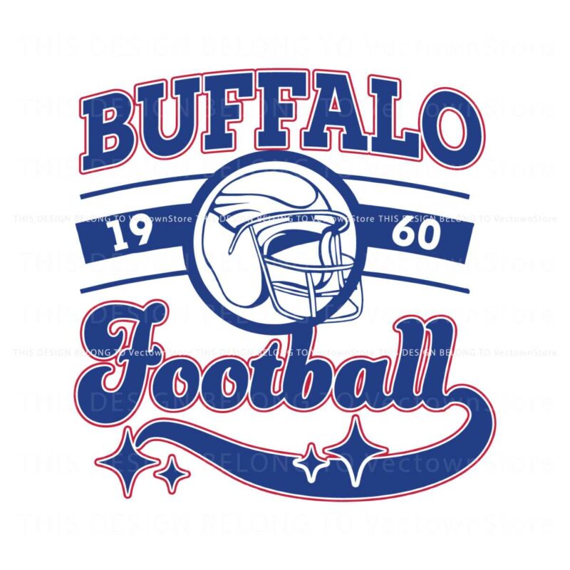 buffalo-football-helmet-1960-svg