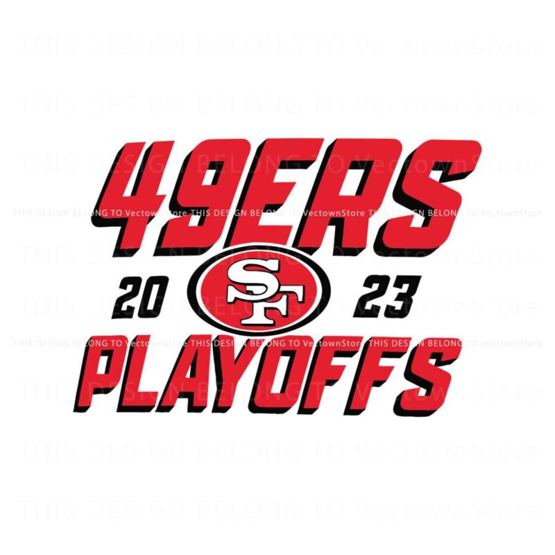 san-francisco-49ers-2023-nfl-playoffs-svg