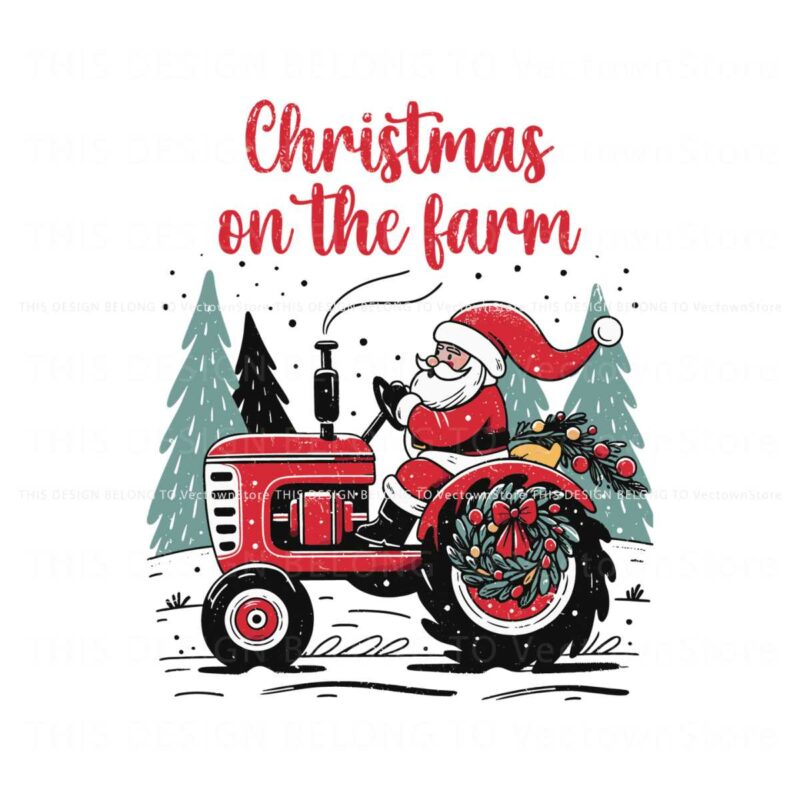 santa-christmas-on-the-farm-svg