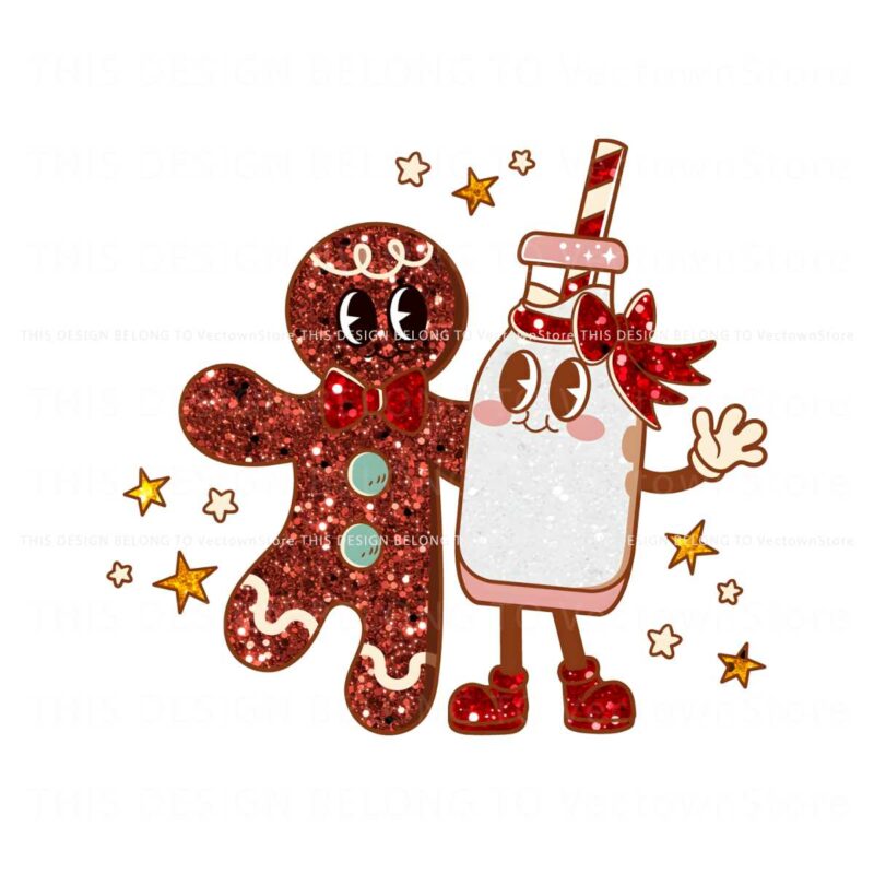 cute-sparkly-gingerbread-man-png