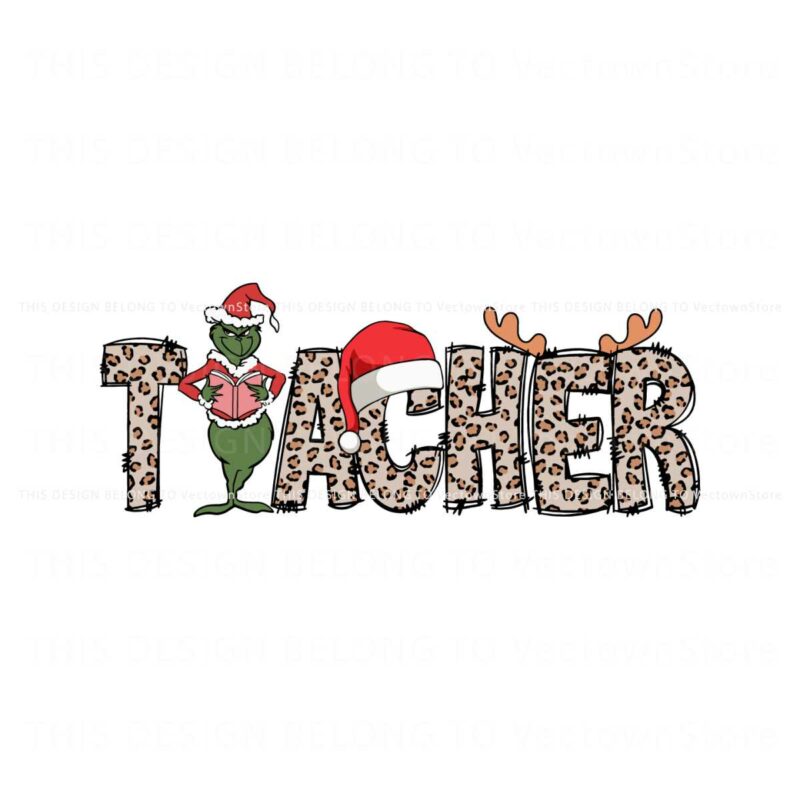 christmas-leopard-teacher-grinch-svg