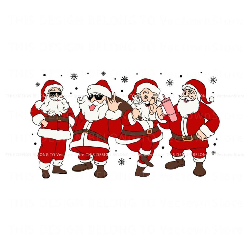 retro-santa-claus-merry-christmas-svg