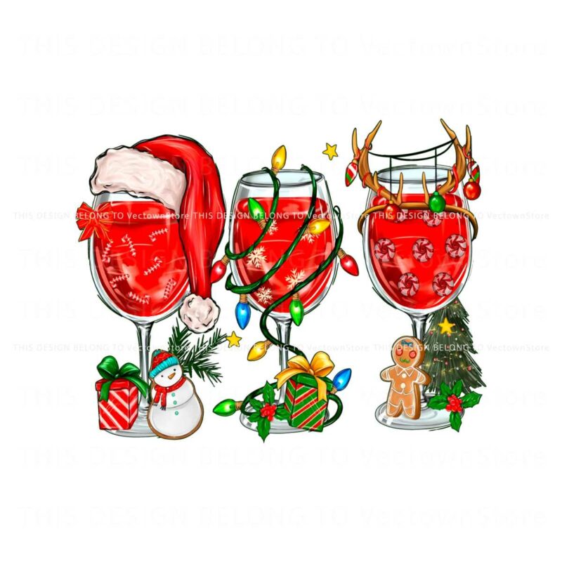 retro-christmas-wine-santa-hat-png