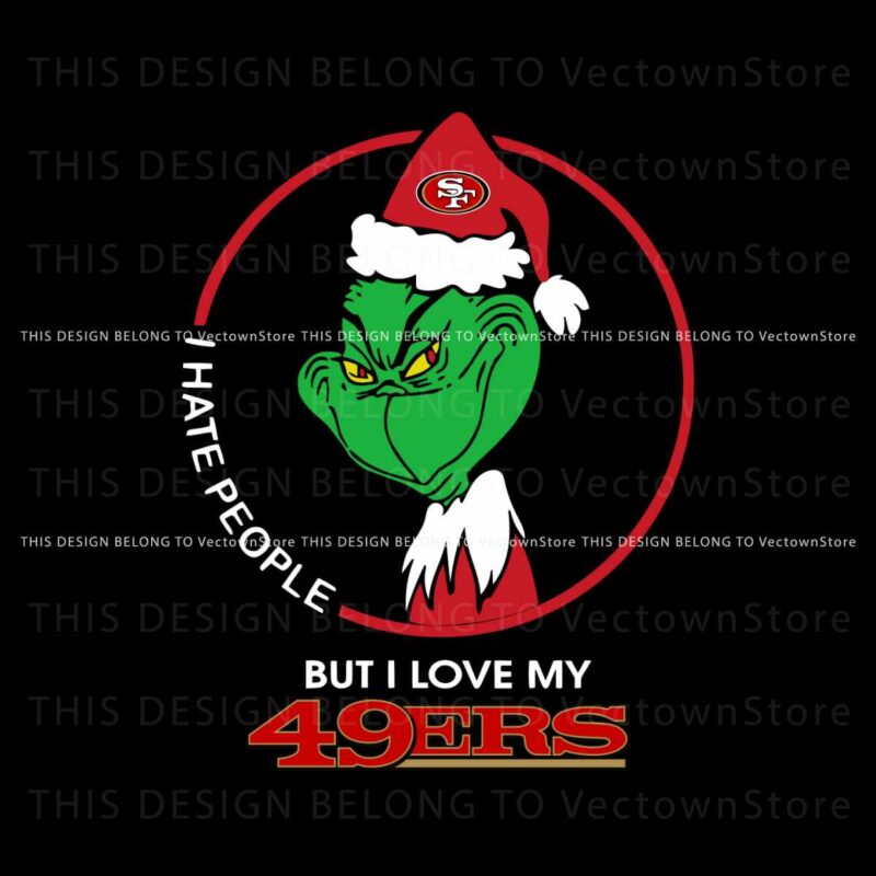 i-hate-people-but-i-love-my-49ers-svg
