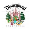 disneyland-california-christmas-castle-png