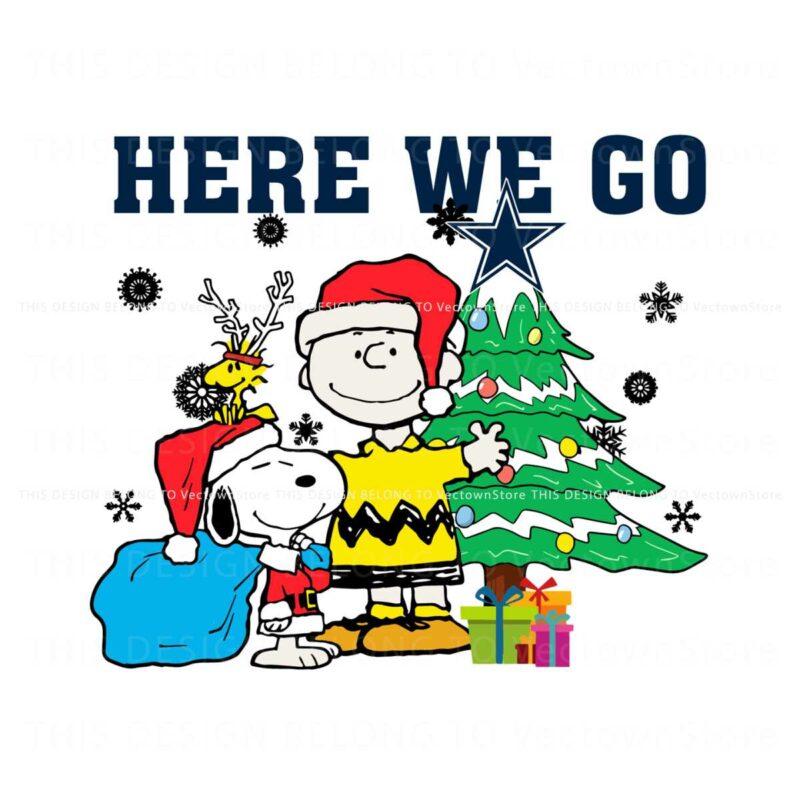 here-we-go-peanuts-cowboys-christmas-svg