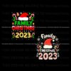 family-christmas-2023-santa-hat-svg