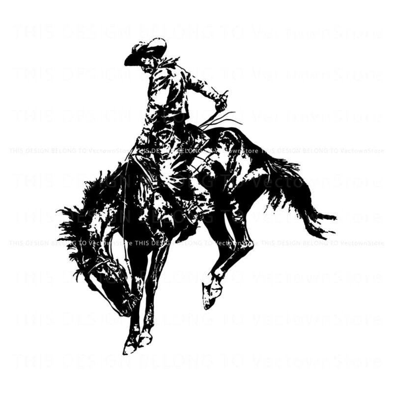 cowboy-rodeo-american-western-svg