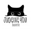 judging-you-silently-black-cat-svg