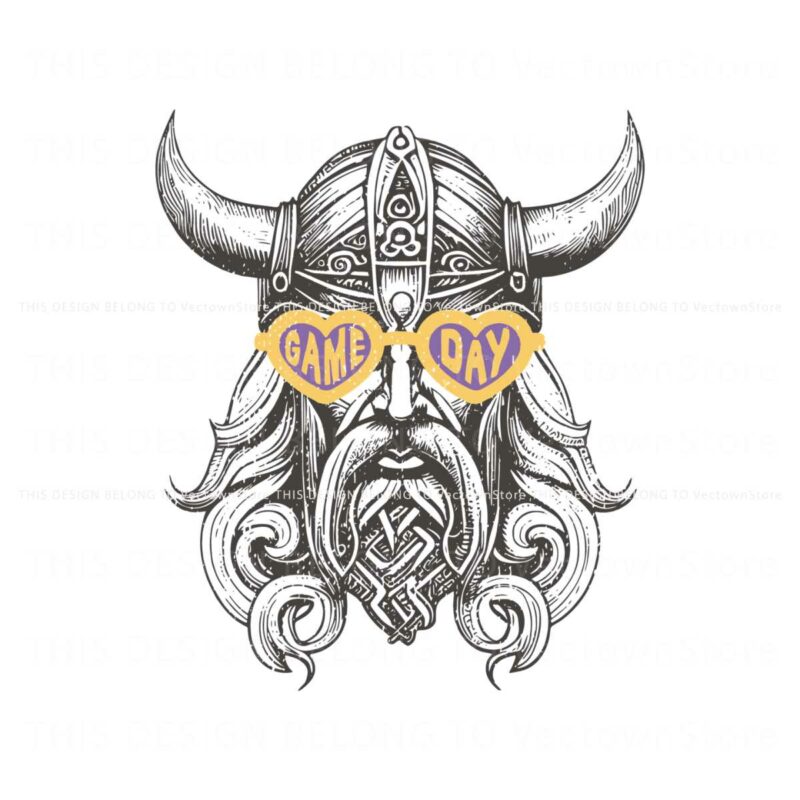 game-day-minnesota-vikings-mascot-svg