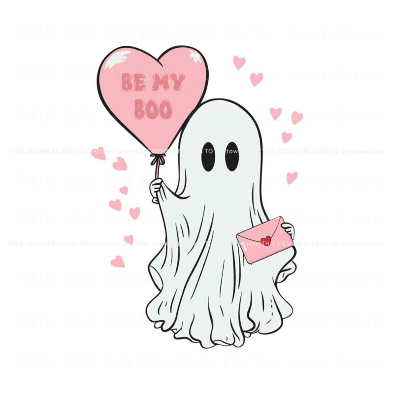 be-my-boo-heart-balloon-ghost-svg