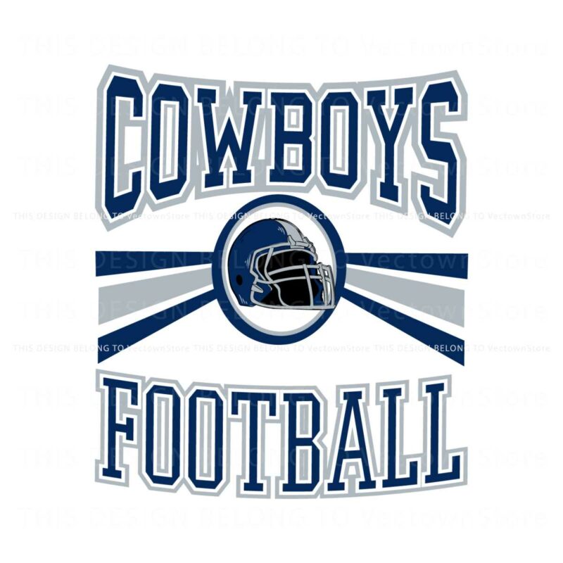 retro-cowboys-football-helmet-svg-digital-download