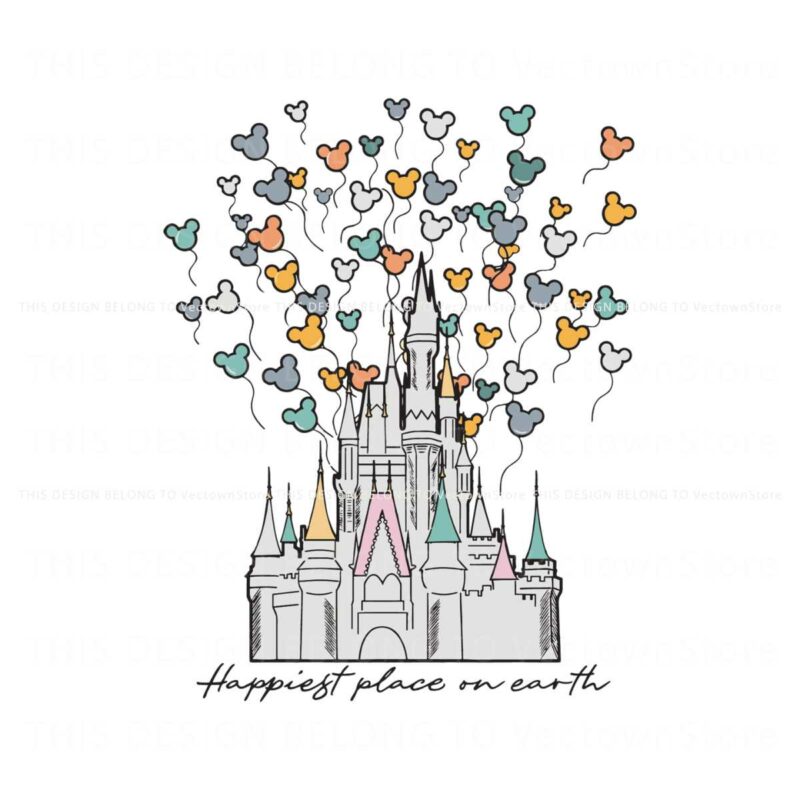 happiest-place-on-earth-magical-castle-svg