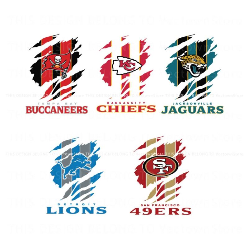 chiefs-buccaneers-49ers-lions-jaguars-logo-bundle