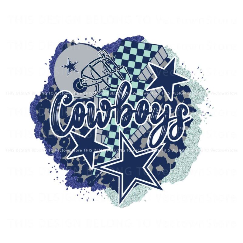 cowboys-football-helmet-lightning-svg