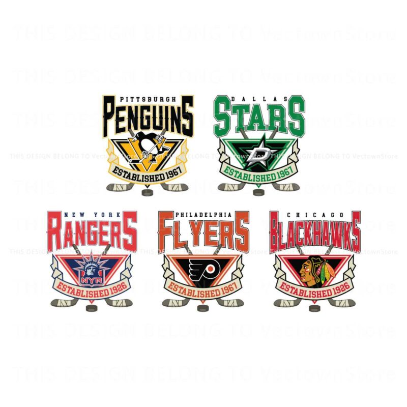 retro-hockey-nfl-team-logo-svg-bundle