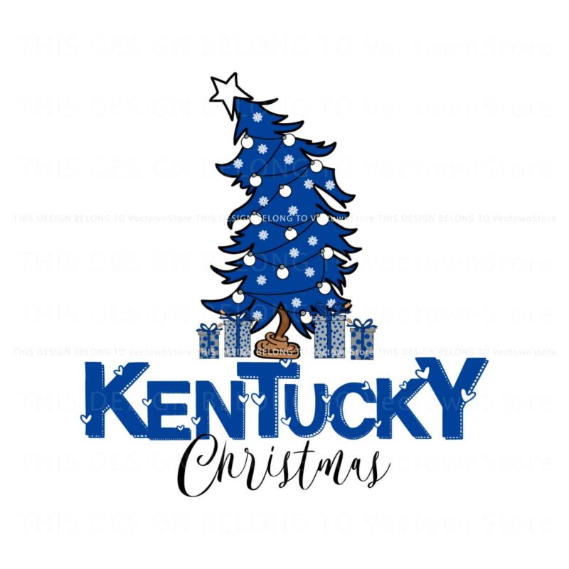 kentucky-wildcats-christmas-trees-ncaa-svg-digital-download