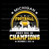 michigan-football-2023-big-10-champions-svg