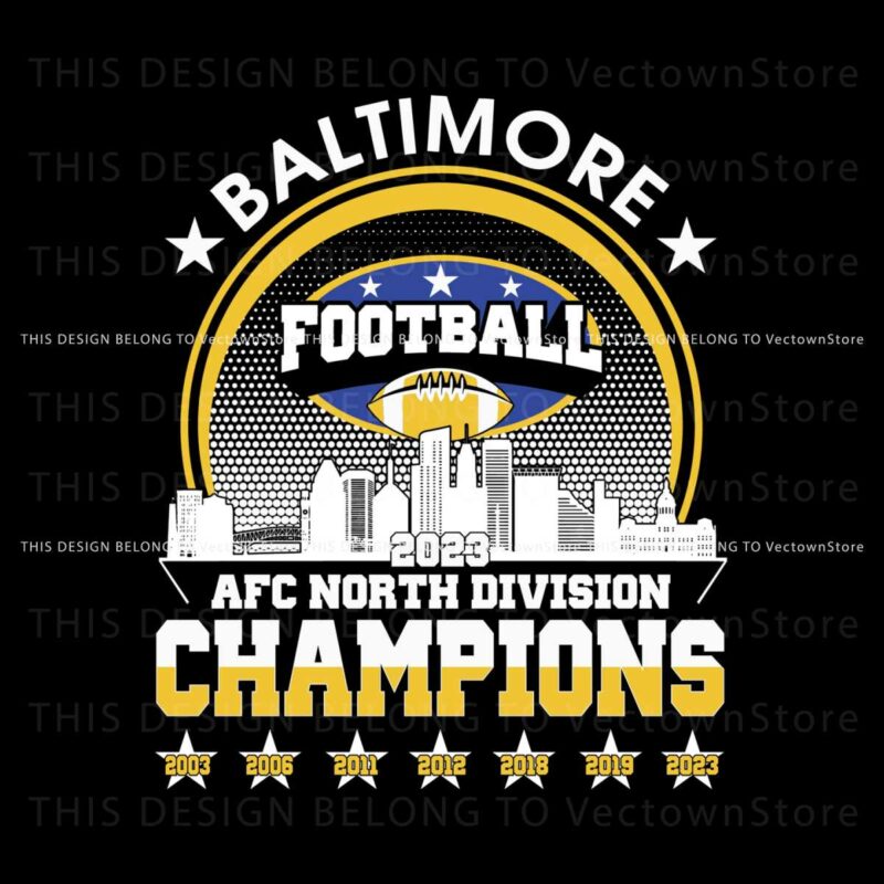 baltimore-ravens-2023-afc-north-champions-svg