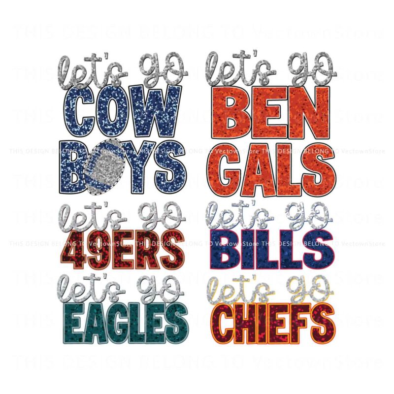 lets-go-football-nfl-team-svg-bundle