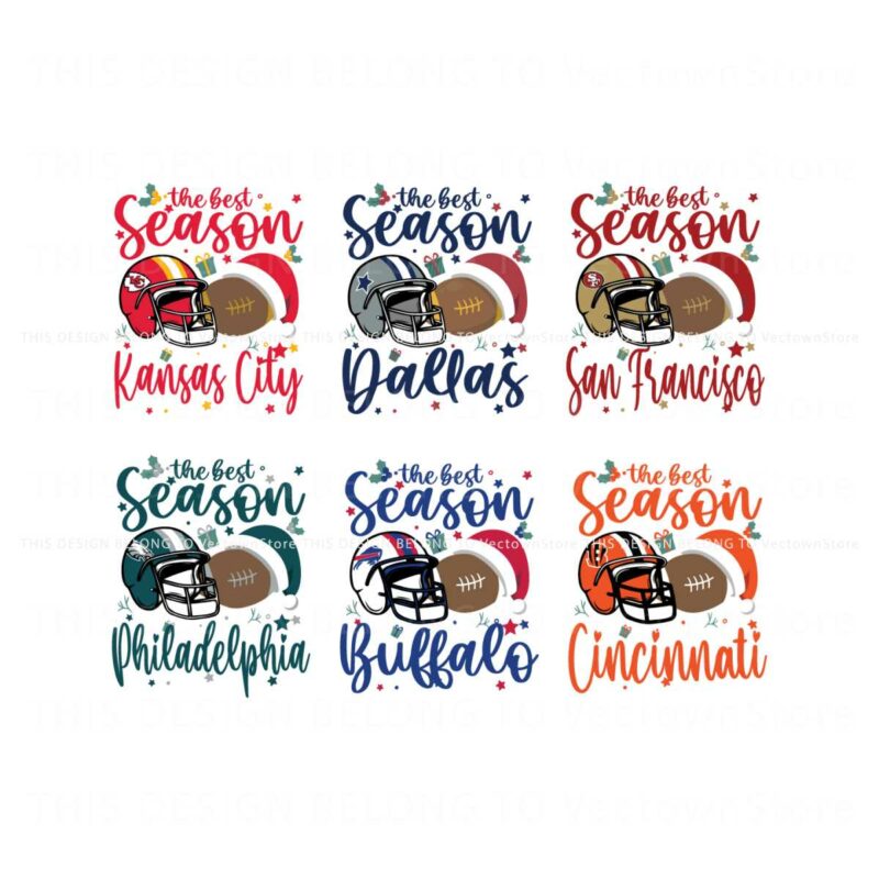 the-best-season-nfl-christmas-svg-bundle