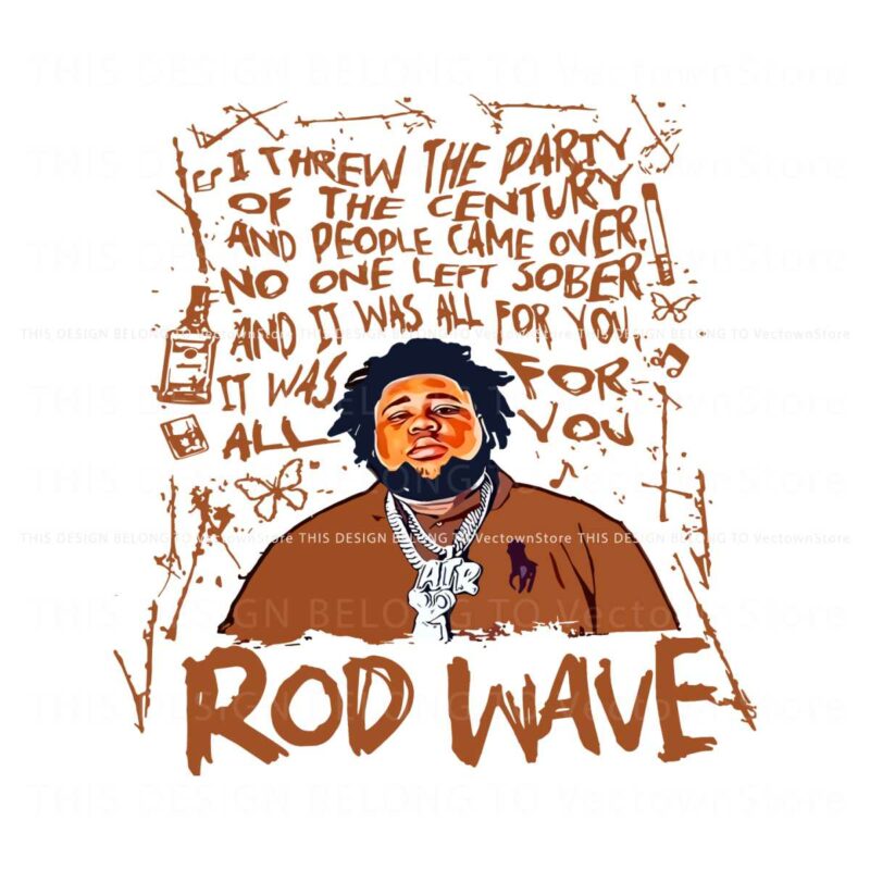 rapper-rod-wave-i-threw-the-party-png