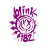 retro-blink-182-2024-tour-smiley-face-svg