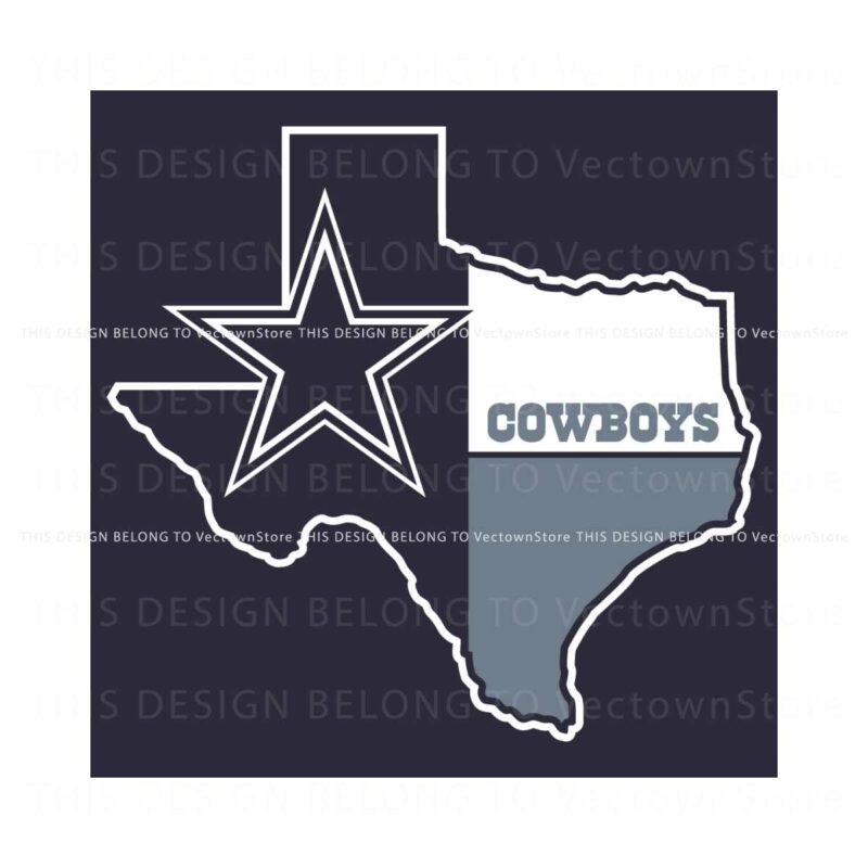 dallas-cowboys-map-nfl-team-svg