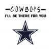 dallas-cowboys-nfl-i-will-be-there-for-you-logo-svg