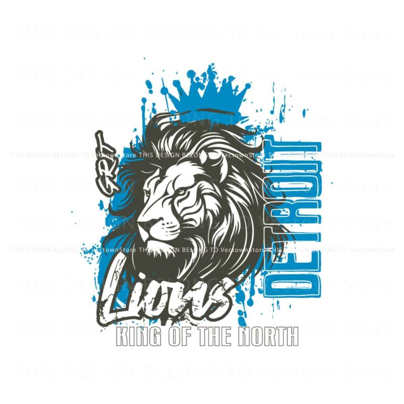 detroit-lions-king-of-the-north-svg