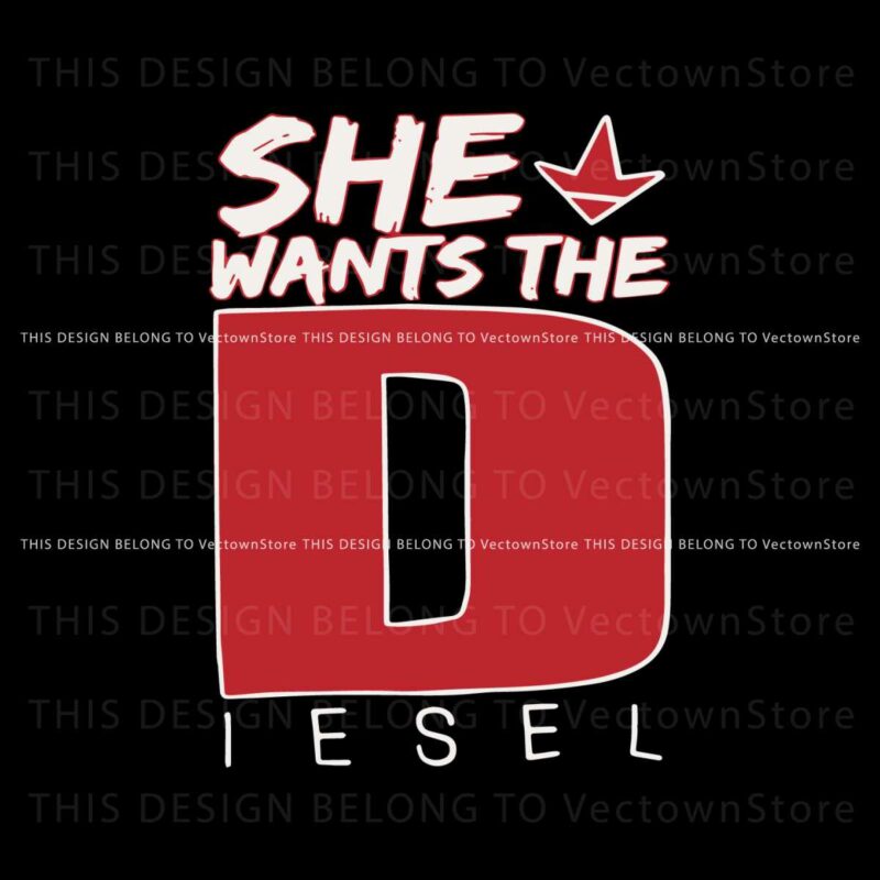 she-wants-the-diesel-logo-svg
