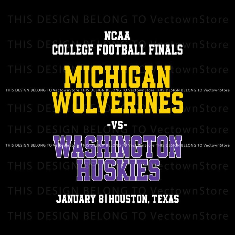 michigan-vs-washington-huskies-college-football-finals-svg