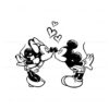 mickey-and-minnie-valentine-silhouette-svg