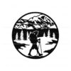 mountain-scene-female-hiker-svg