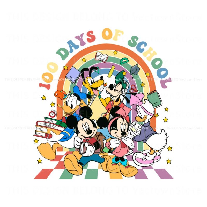 disney-friends-100-days-of-school-svg