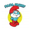 funny-papa-smurf-cartoon-character-svg