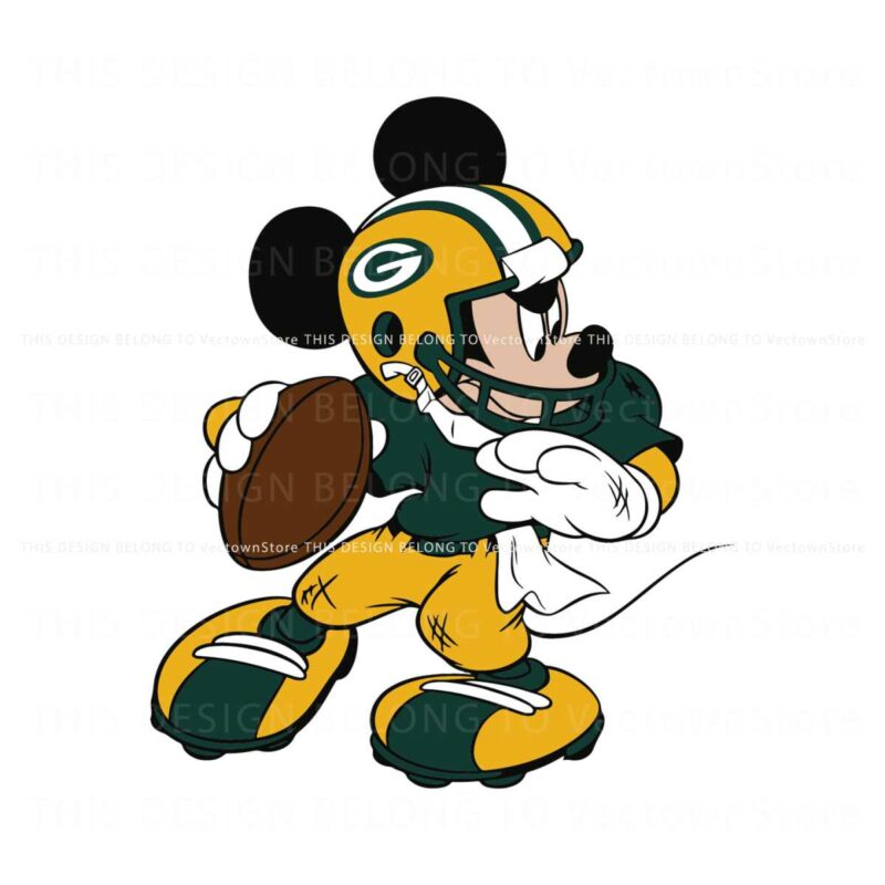 green-bay-packers-nfl-mickey-mouse-svg