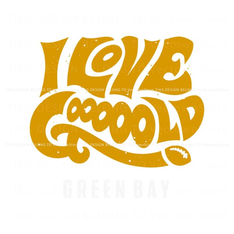 i-love-gold-green-bay-packers-nfl-svg