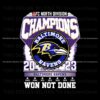afc-champions-2023-baltimore-ravens-won-not-done-svg