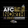 baltimore-ravens-2023-afc-north-division-champions-svg